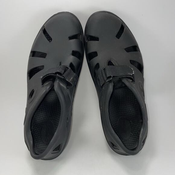 OOFOS OOcando Sport Black Unisex M10/W12 Recovery Comfort Closed Toe Clog main image 6